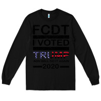 Black hell yeah i voted trump and will do it again 2020 Long Sleeve Tee - Bettercallsaul
