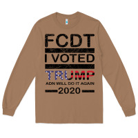 Toasted Coconut hell yeah i voted trump and will do it again 2020 Long Sleeve Tee - Bettercallsaul