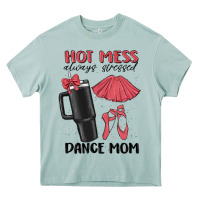 Arona hot mess always stressed dance mom Heavy Core Tee - MaliasSmallBusiness