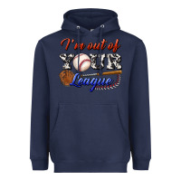 Navy i' m out of your league Heavyweight Hoodie - BundleAndBundleShop