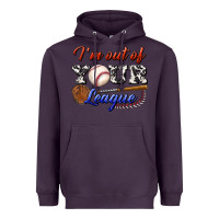 Plum i' m out of your league Heavyweight Hoodie - BundleAndBundleShop