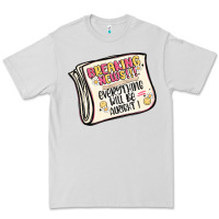 Dove Grey breaking news everything will be alright Premium Tee - MaliasSmallBusiness