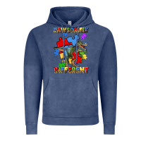 Vintage Denim rawsomely different autism t rex Vintage Hoodie - Artiststas