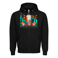 Black Being a Mom Makes My Life Complete Zipper Hoodie - CowCowDesign