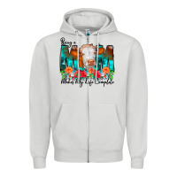 Dove Grey Being a Mom Makes My Life Complete Zipper Hoodie - CowCowDesign