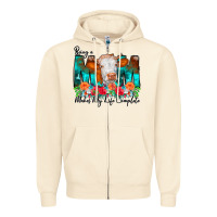 Sandshell Being a Mom Makes My Life Complete Zipper Hoodie - CowCowDesign