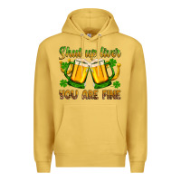 Antique Gold St. Patrick’s Day shut up liver you are fine Premium Hoodie - OliviaCreatesArt