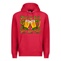 Cardinal St. Patrick’s Day shut up liver you are fine Premium Hoodie - OliviaCreatesArt