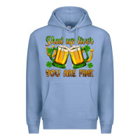 Colony Blue St. Patrick’s Day shut up liver you are fine Premium Hoodie - OliviaCreatesArt