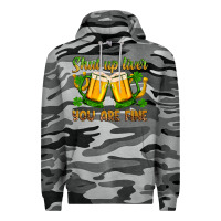 Slate Camo St. Patrick’s Day shut up liver you are fine Premium Hoodie - OliviaCreatesArt