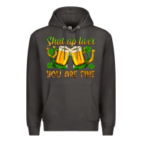 Smoke St. Patrick’s Day shut up liver you are fine Premium Hoodie - OliviaCreatesArt