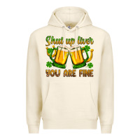 Tofu St. Patrick’s Day shut up liver you are fine Premium Hoodie - OliviaCreatesArt