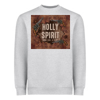 Heather Grey holly spirit come like a flood Heavyweight Sweatshirt - TumblerDesignByShophia
