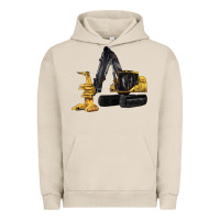 Pigment French Oak Feller Buncher Urban Hoodie - LillyAllenDesigns