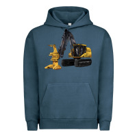 Pigment Midnight Navy Feller Buncher Urban Hoodie - LillyAllenDesigns