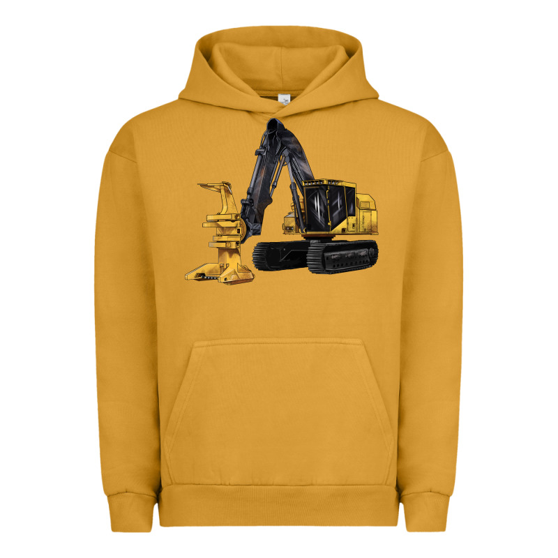 Feller Buncher Urban Hoodie by LillyAllenDesigns | Teevron