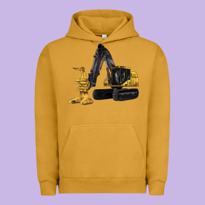 Feller Buncher Urban Hoodie Designed By Lillyallendesigns