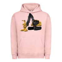 Pigment Salmon Feller Buncher Urban Hoodie - LillyAllenDesigns