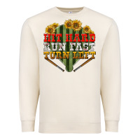 Sandshell hit hard run fast turn left Premium Sweatshirt - BundleAndBundleShop
