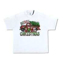 White merry christmas Urban Heavy Tee - SublimationCraftShop