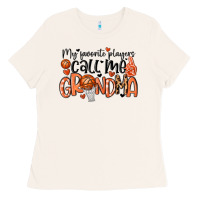 Bone my favorite players call me grandma Ladies Tee - MaliasSmallBusiness