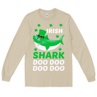 Mushroom Irish Shark Doo Doo Doo Saint Patricks Day Long Sleeve Tee - Bettercallsaul
