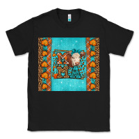 Black Western Fall Cow Mama Classic Tee - LillyAllenDesigns