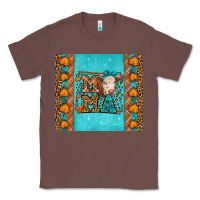 Chestnut Western Fall Cow Mama Classic Tee - LillyAllenDesigns