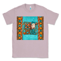 Lilac Western Fall Cow Mama Classic Tee - LillyAllenDesigns