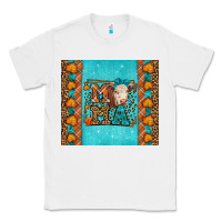 White Western Fall Cow Mama Classic Tee - LillyAllenDesigns