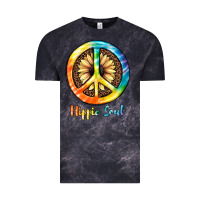 Cloud Black Hippie  Soul Vintage Tee - JahusDesignShop