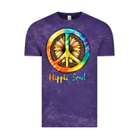 Cloud Purple Hippie  Soul Vintage Tee - JahusDesignShop