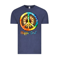 Vintage Denim Hippie  Soul Vintage Tee - JahusDesignShop