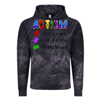 Cloud Black i'm a hot mess always stressed and proudly autism Vintage Hoodie - Artiststas