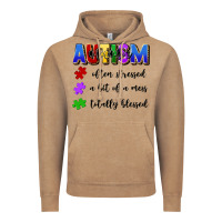 Vintage Coffee i'm a hot mess always stressed and proudly autism Vintage Hoodie - Artiststas