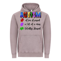 Vintage Zinc i'm a hot mess always stressed and proudly autism Vintage Hoodie - Artiststas
