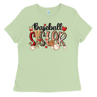 Matcha baseball sister Ladies Tee - MaliasSmallBusiness