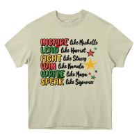Mossy black history malia Heavy Core Tee - MaliasSmallBusiness