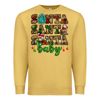 Antique Gold santa santa santa baby Premium Sweatshirt - FaDigitalArtStudio
