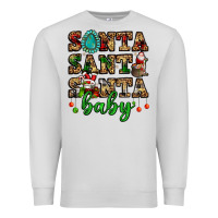 Dove Grey santa santa santa baby Premium Sweatshirt - FaDigitalArtStudio