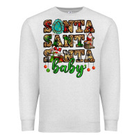 Oatmeal Heather santa santa santa baby Premium Sweatshirt - FaDigitalArtStudio