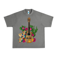 Tornado ,mexican sombrero guitar rose cactus Urban Heavy Tee - Artiststas