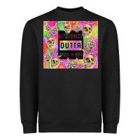 Black straight outta fucks to give Heavyweight Sweatshirt - TumblerDesignByShophia