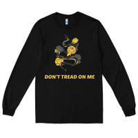 Black Don't Tread On Me Long Sleeve Tee - Bettercallsaul