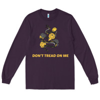 Plum Don't Tread On Me Long Sleeve Tee - Bettercallsaul