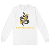 White Don't Tread On Me Long Sleeve Tee - Bettercallsaul