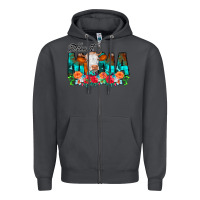 Smoke Blessed Mama Flowers Cow Zipper Hoodie - CowCowDesign