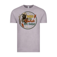 Vintage Zinc dads with beards are better Vintage Tee - Artiststas