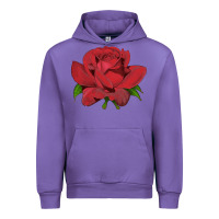 Tulip Oklahoma Rose Illustrations Urban Hoodie - LillyAllenDesigns