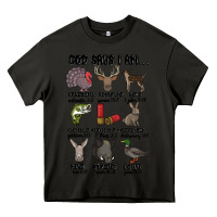 Asphalt god says i am hunting Heavy Core Tee - MaliasSmallBusiness